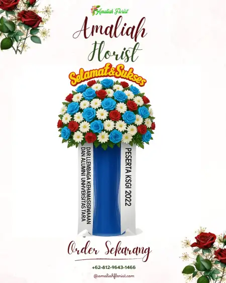 Standing Flowers Blok M Square
